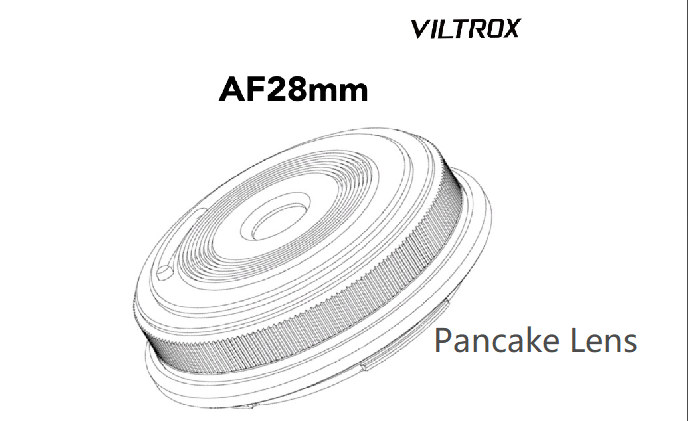 Viltrox a breveté un nouvel objectif Pancake FF 28 mm à mise au point automatique