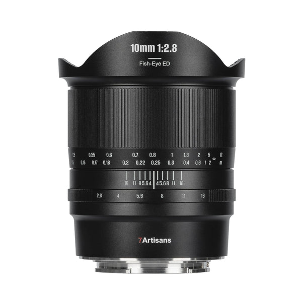 7Artisans 10 mm f/2,8 II Objectif plein format fisheye, deuxième/nouvelle génération 2024