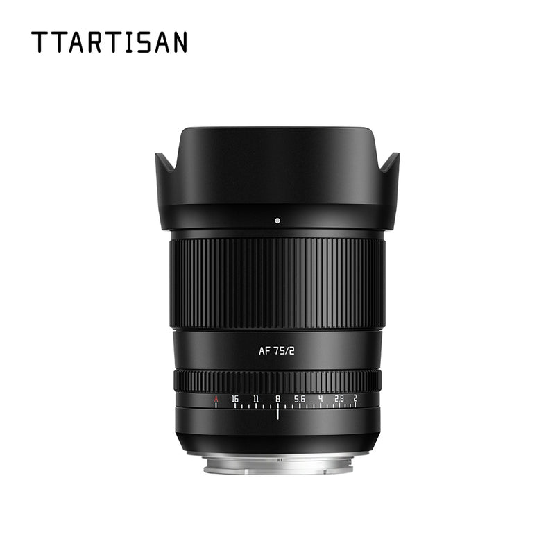 TTArtisan AF 75 mm F2 pour montures FE/Z Objectif Autofocus Plein Format