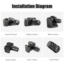 AstrHori 25 mm F2.8 2-5X Objectif Macro Plein Format Pour Appareils Photo Sans Miroir FF