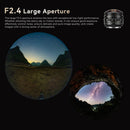 Objectif fisheye circulaire AstrHori MF 8mm F2.4 pour Fujifilm GFX & Hasselblad XCD