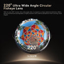 Objectif fisheye circulaire AstrHori MF 8mm F2.4 pour Fujifilm GFX & Hasselblad XCD
