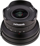Objectif Fisheye Pergear 10mm F5.6 II APS-C, Ultra Grand Angle 172° à Mise au Point Manuelle pour X/E/Z/RF/EOS-M et M4/3