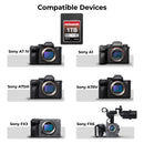 Pergear VPG200 Professional CFexpress Type A (1 To) Carte mémoire Pergear