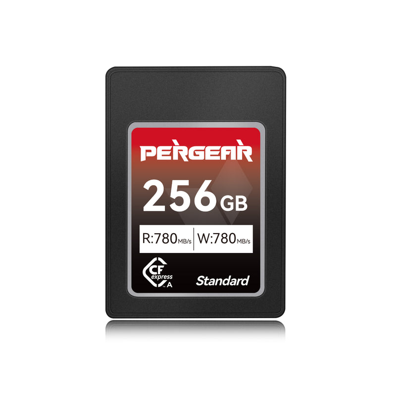 Pergear 256 Go Carte mémoire CFexpress Type A standard pour appareils photo Sony Alpha et FX