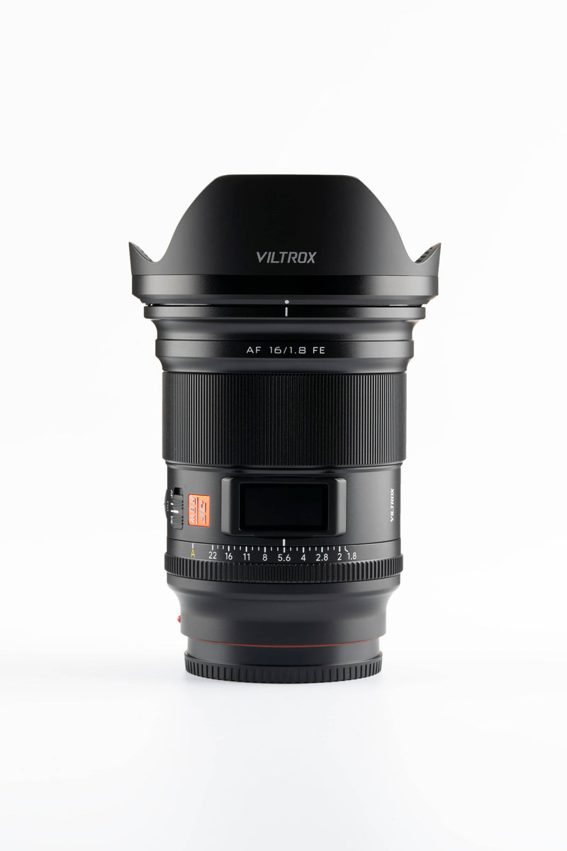 Viltrox AF 16 mm f/1.8 Objectif pour appareils photo sans miroir Sony E Mount Full Frame