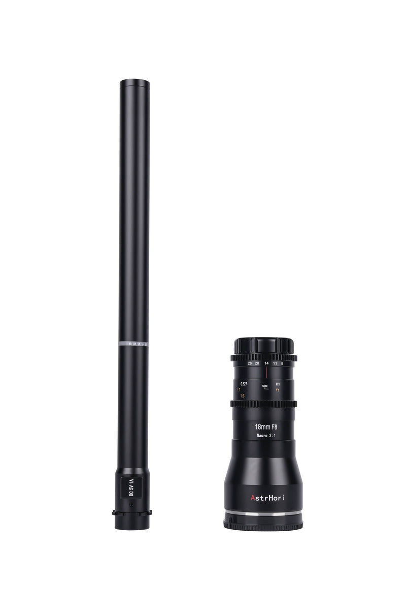 AstrHori 18mm f8 2x Sonde Périscope Objectif Macro Pour appareils photo Sony/Nikon/Fuji/Canon/M4/3