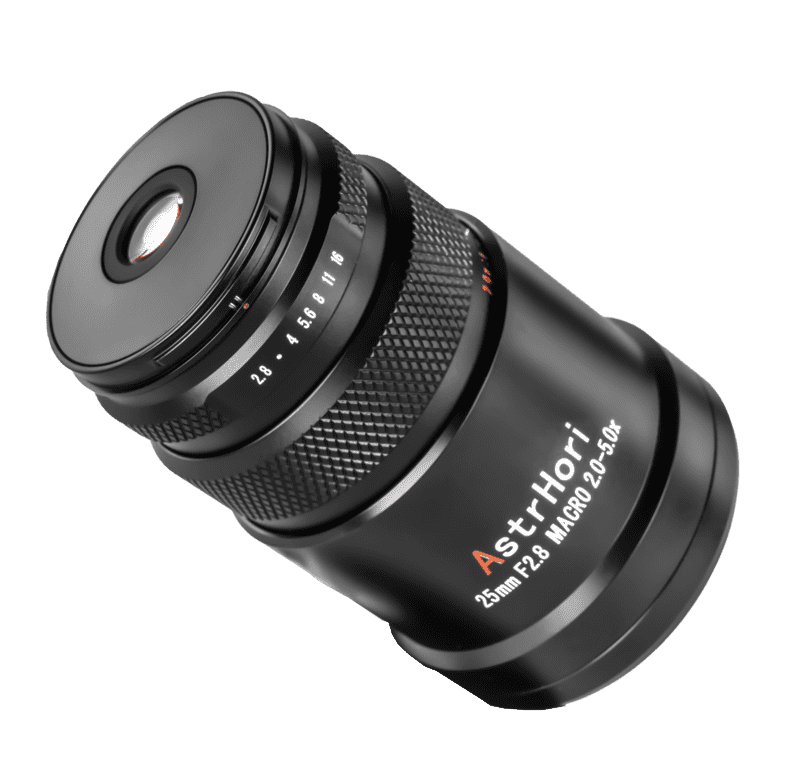 AstrHori 25 mm F2.8 2-5X Objectif macro plein format pour appareils photo Sony/Fuji/Nikon/Canon et Leica