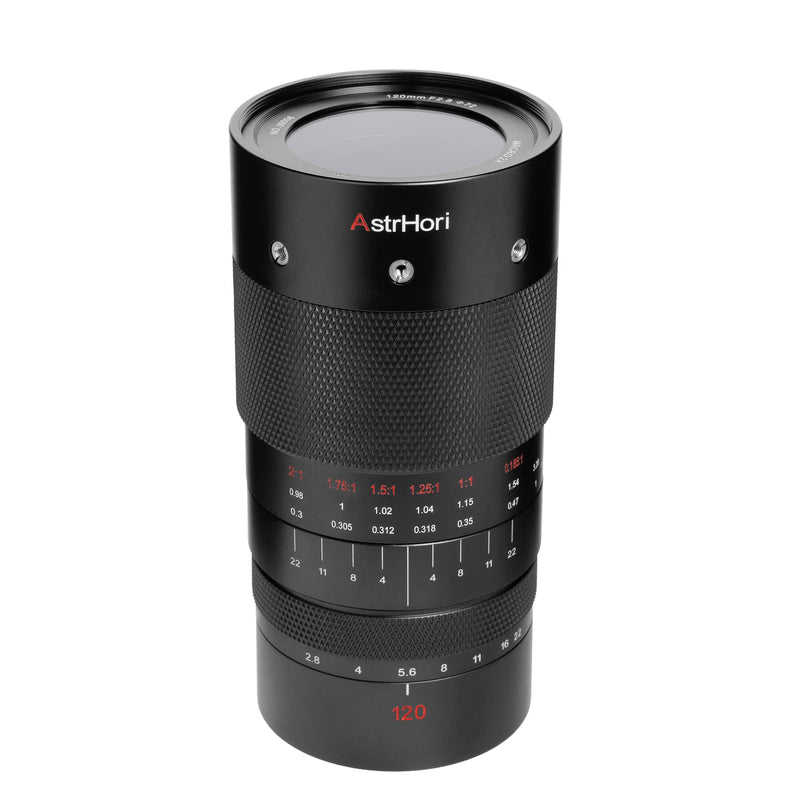 AstrHori 120mm F2.8 2X Objectif Macro Plein Format pour Montures E/RF/Z/L