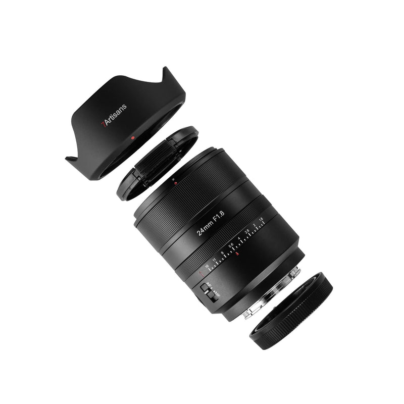 7Artisans AF 24 mm F1.8 Objectif grand angle plein format pour appareils photo Sony à monture E