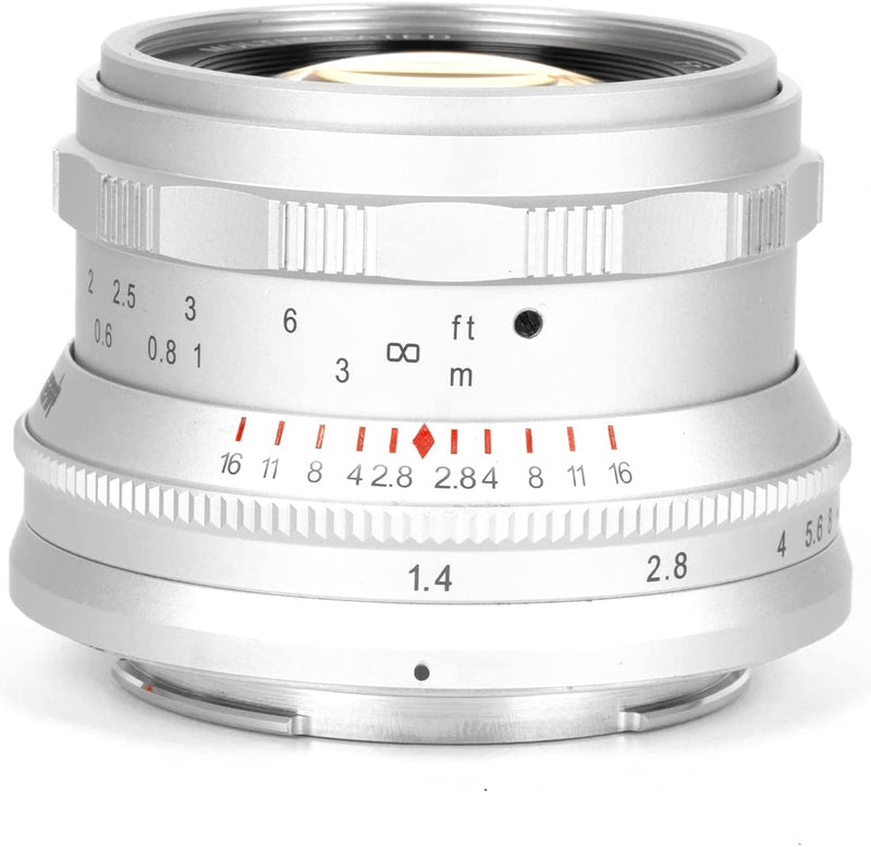 PERGEAR 35 mm F1.4 Objectif à mise au point manuelle plein format Angle de vision de 63,2°