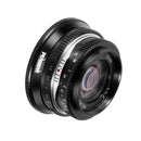 Pergear 25 mm F1.7 Objectif MF APS-C Léger à Grande Ouverture