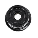 Pergear 25 mm F1.7 Objectif MF APS-C Léger à Grande Ouverture