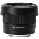 Viltrox AF 20 mm F2.8 Objectif principal plein format autofocus pour appareils photo Sony/Nikon