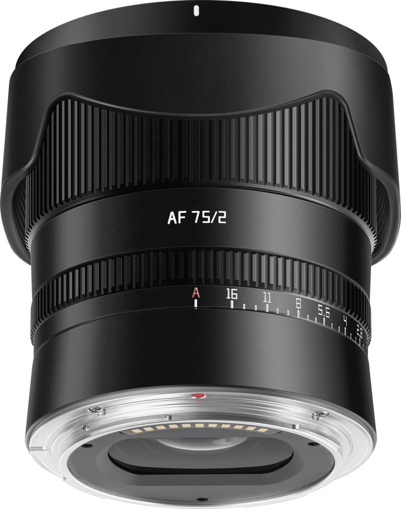 TTArtisan AF 75 mm F2 pour montures FE/Z Objectif Autofocus Plein Format