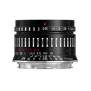 TTArtisan 35 mm F0.95 Objectif manuel pour appareils photo Fuji, Sony, Nikon, Canon et monture L