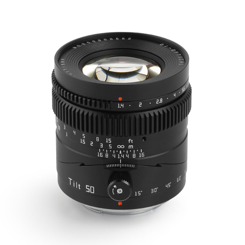 TTArtisan plein format 50 mm F1.4 Tilt-Shift Objectif