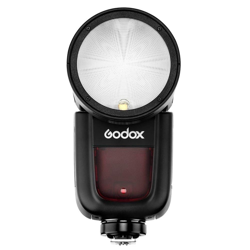 Godox V1 Flash pour appareil photo Speedlite, Flash TTL à tête ronde avec système sans fil 2.4G