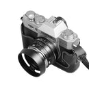 Objectif fixe Pergear 25 mm F1.8 à mise au point manuelle pour appareils photo Fujifilm/Sony/M4/3