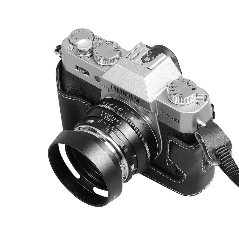 Objectif fixe Pergear 25 mm F1.8 pour appareils photo Fujifilm/Sony/M4/3