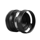 Objectif fixe Pergear 25 mm F1.8 à mise au point manuelle pour appareils photo Fujifilm/Sony/M4/3