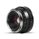 Objectif fixe Pergear 25 mm F1.8 à mise au point manuelle pour appareils photo Fujifilm/Sony/M4/3