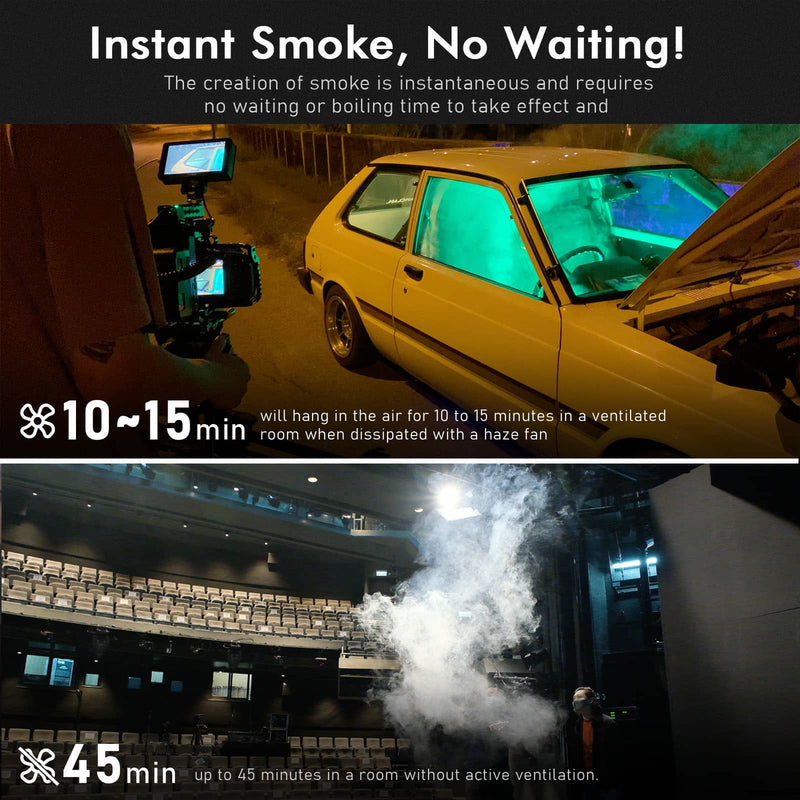 SmokeGENIE Sarter Kit Machine à Fumée Portative pour Les Créateurs de Films Vidéo