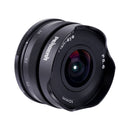 Pergear 10 mm F5.6 Pancake Fisheye Objectif pour appareils photo APS-C Fuji, M4/3, Sony et Canon