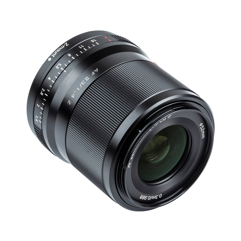 Objectifs autofocus Viltrox 23 mm F1.4 STM APS-C pour appareils photo Fuji, Nikon, Sony et Canon