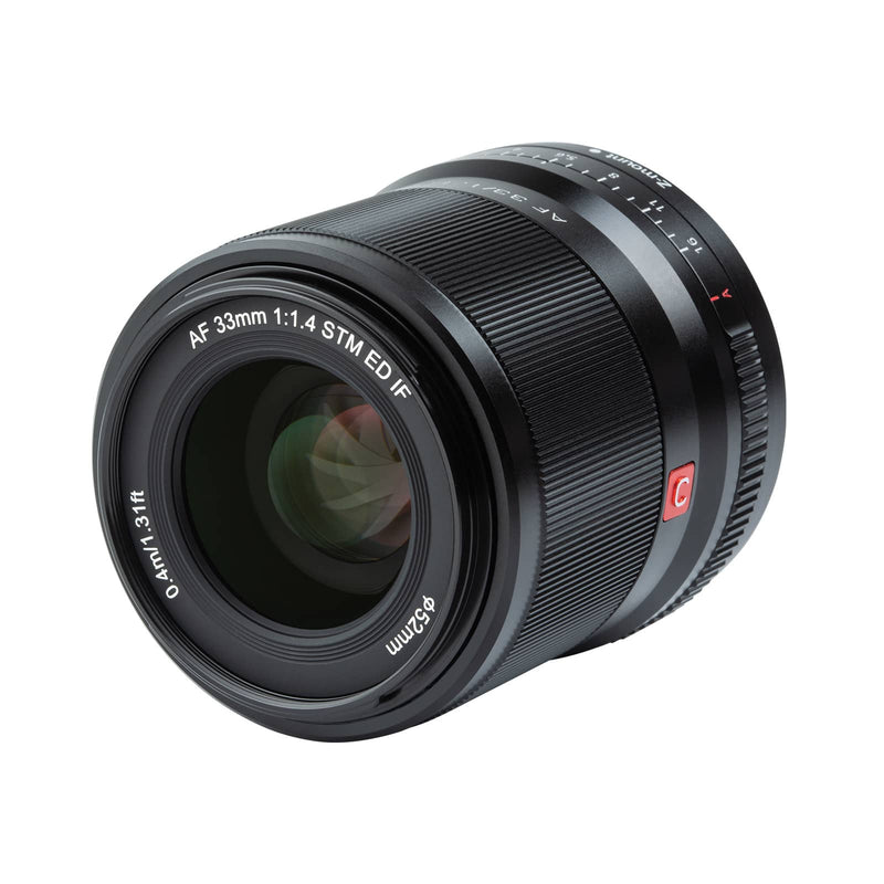 VILTROX 33 mm F1.4 Objectif autofocus pour appareils photo Nikon, Fuji, Sony, Canon