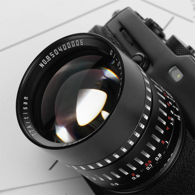 TTArtisan 50 mm F0.95 Objectif manuel pour appareils photo Fuji, Sony, M4/3 et Nikon