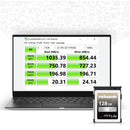 PERGEAR CFE-B Lite 128 Go Cfexpress Type-B Carte mémoire