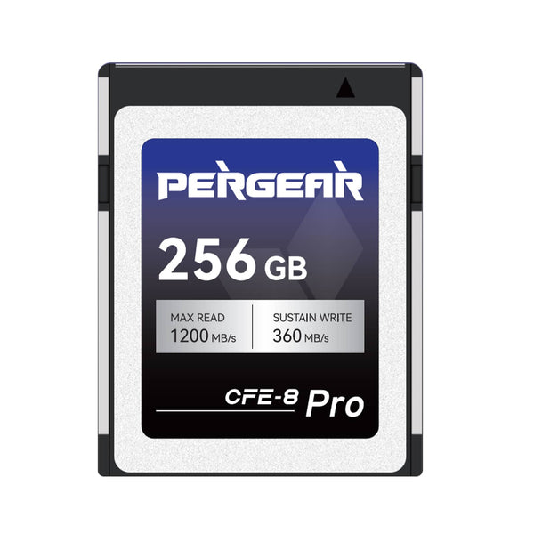 PERGEAR CFE-B PRO 256 Go Cfexpress type B Carte mémoire