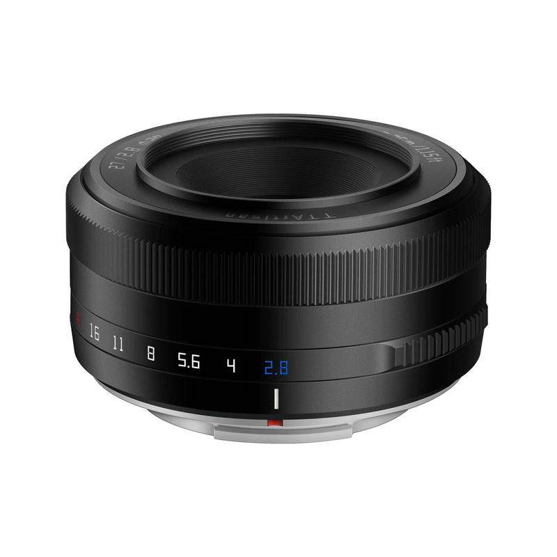 TTArtisan 27 mm F2.8 Objectif autofocus pour appareils photo Fuji Sony Nikon