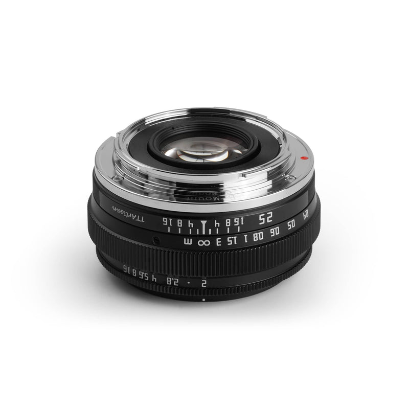 TTArtisan 25mm F2 Objectif manuel grand angle pour appareils photo Fuji, Sony, M4/3, Nikon et Leica