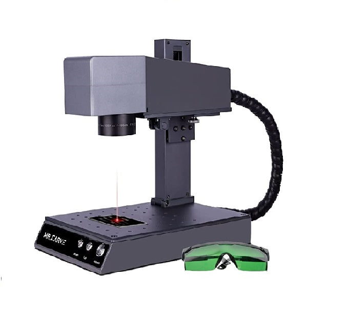 Mr Carve M1 Graveur Laser en Métal à Fibre Optique Avec Gamme de Fabrication de 75 mm de Qualité Industrielle