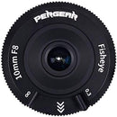 Pergear 10 mm F8 Pancake Objectif pour appareils photo Sony, M4/3 et Nikon