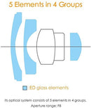 Pergear 10 mm F8 Pancake Objectif pour appareils photo Sony, M4/3 et Nikon