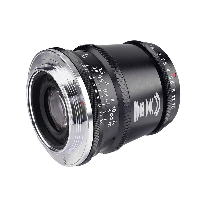 Objectif TTArtisan 17 mm F1.4 pour appareils photo Fuji, Sony, MFT, Leica, Nikon et Canon