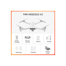 FIMI X8SE 2022 Caméra Drone 4K Professionnel Quadcopter Caméra RC Hélicoptère GPS RC Drone