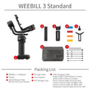 Zhiyun Weebill 3 Mise à Niveau du Stabilisateur de Cardan 3 Axes Pour Appareils Photo Sans Miroir et DSLR
